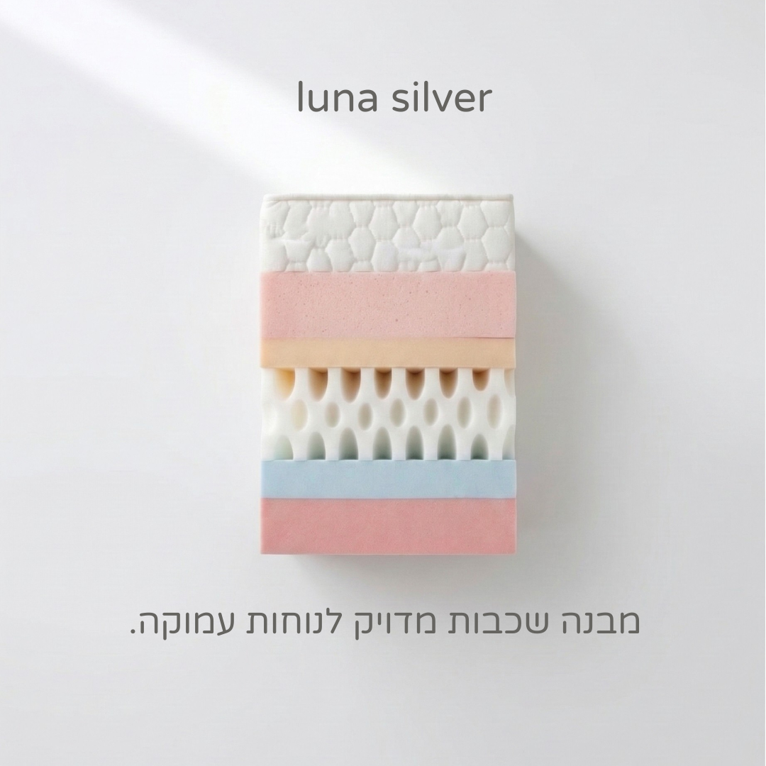 מזרן לונה דגם סילבר